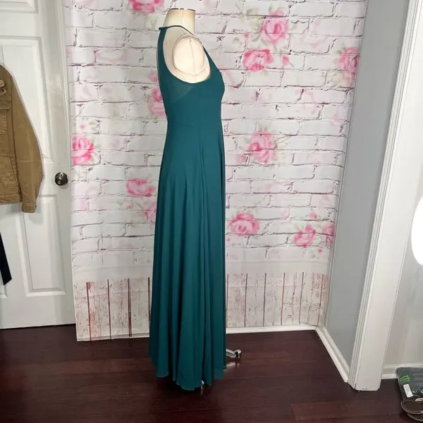 Lulu’s NWT Night of Romance Emerald Green Sleeveless Maxi Dress - Image 9