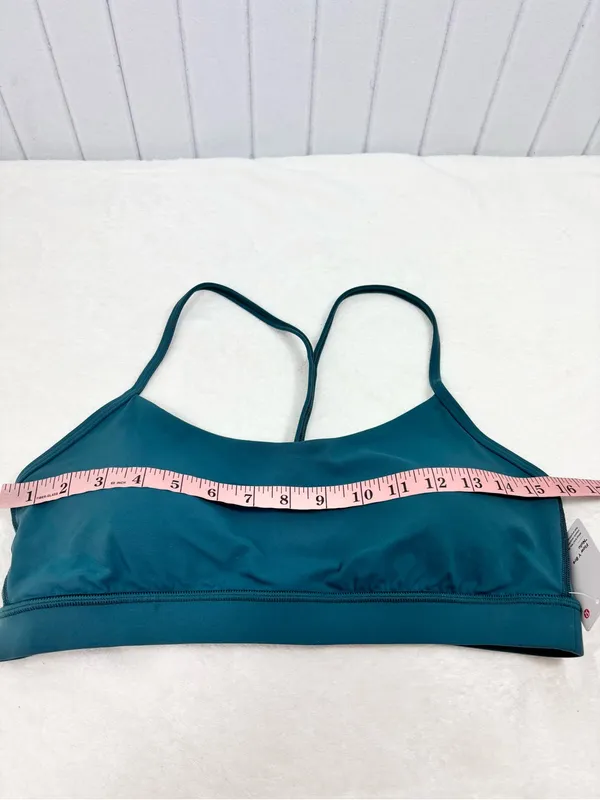lululemon athletica Flow Y Bra in Deep Teal Size 12 NEW - Image 5