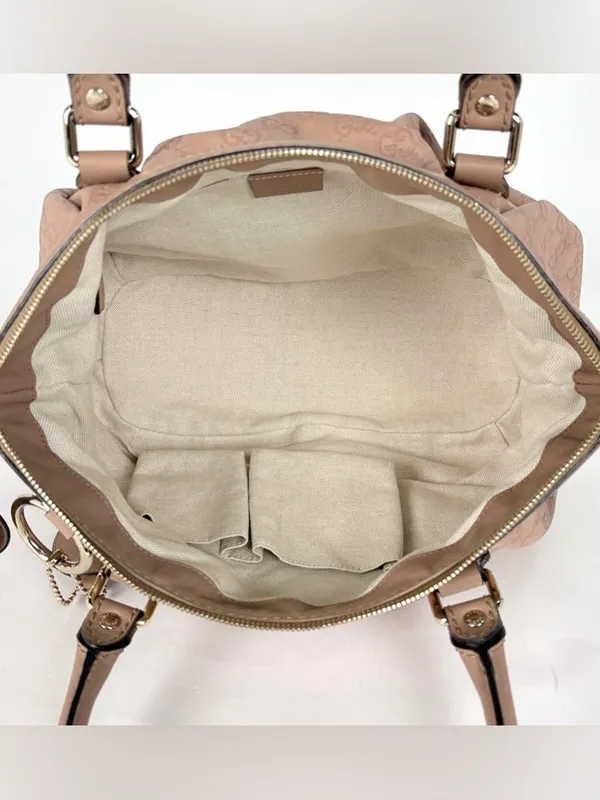Gucci Sukey Tote - nude/blush - 23661081 comes with COA - Image 4