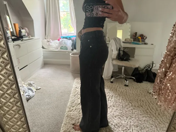 H&M Jeans Mid-Rise Baggy - Image 2
