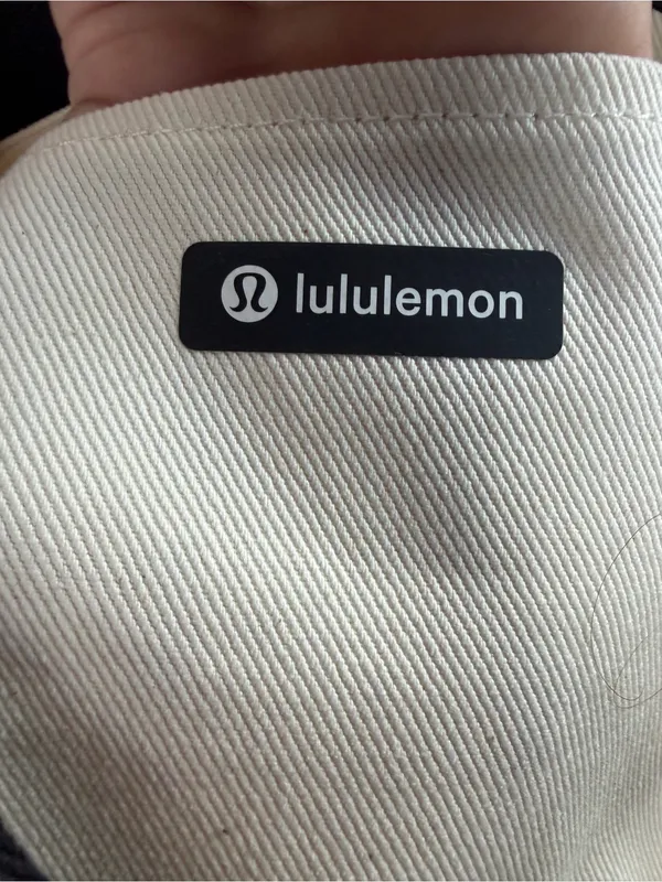 lululemon athletica White Tote with Black Logo and Trim - Image 2
