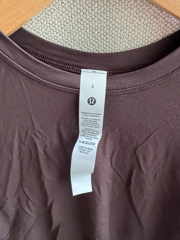 Lululemon Modal Relaxed-Fit Cropped Short-Sleeve Shirt - Image 5