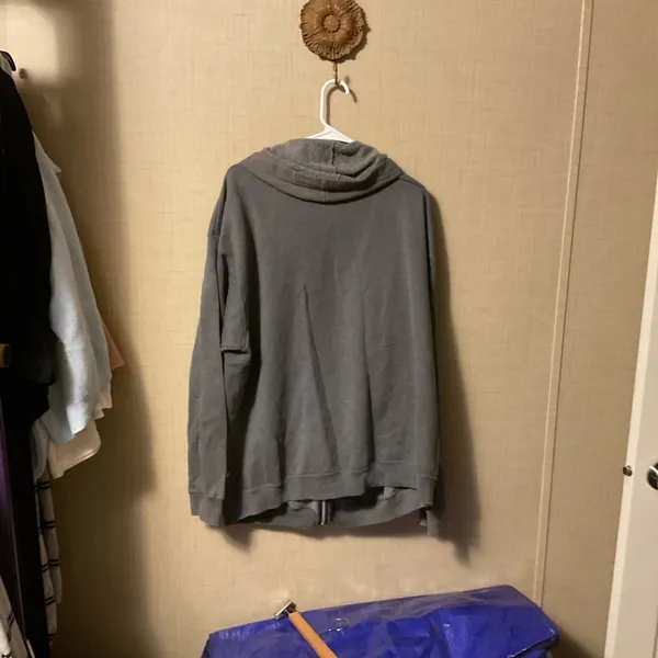 Fruit of the Loom Heather Gray Hoodie - Image 2