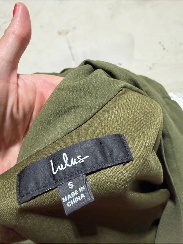 Lulus undeniable success green long jumpsuit small - Image 10