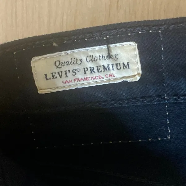 Levi's Ribcage Straight Ankle Women's Black High Rise Baggy Denim Jeans Size 29 - Image 7