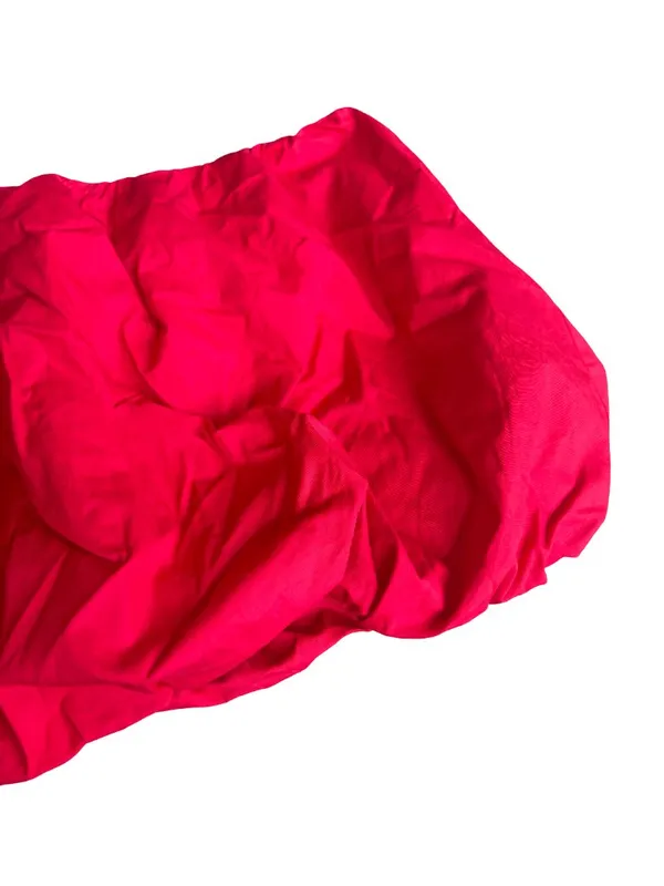 SNDYS Revolve Freja Bubble Skirt Bright Red Mini Length Size XS Women's NWT - Image 11
