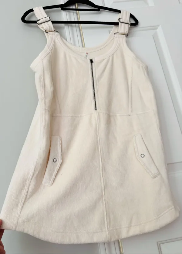 Anthropologie Daily Practice Jockey Mini Corduroy Dress, Size S - Image 9