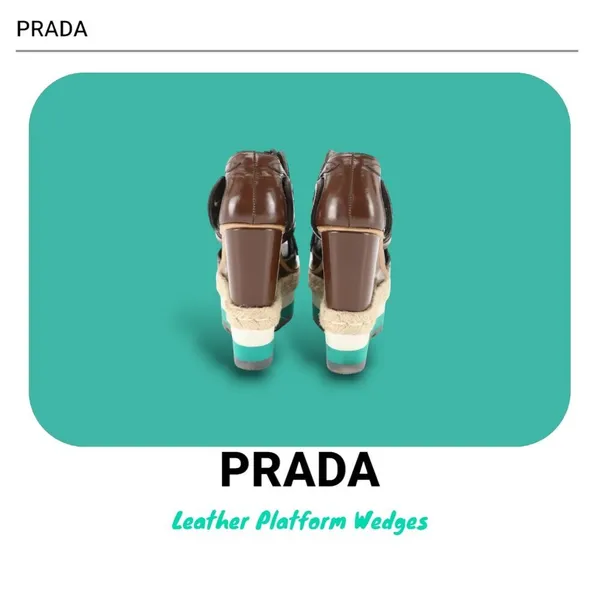 PRADA - 2011 Runway Wedges - NEW - Image 9