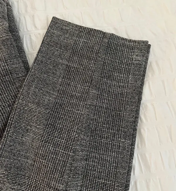 H&M Nwot Glen Check Plaid Pants - Image 2
