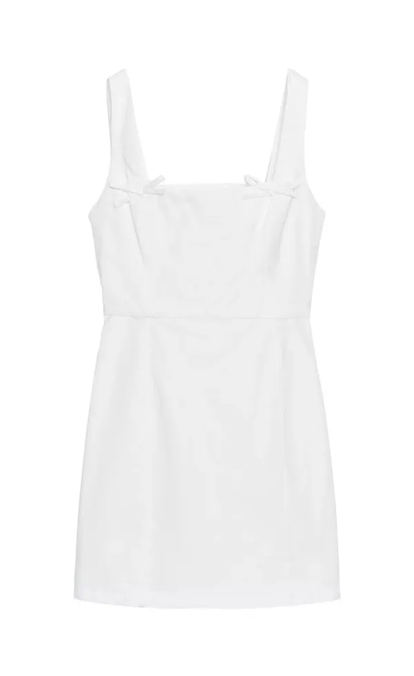 ZARA Mini Dress White - Image 2