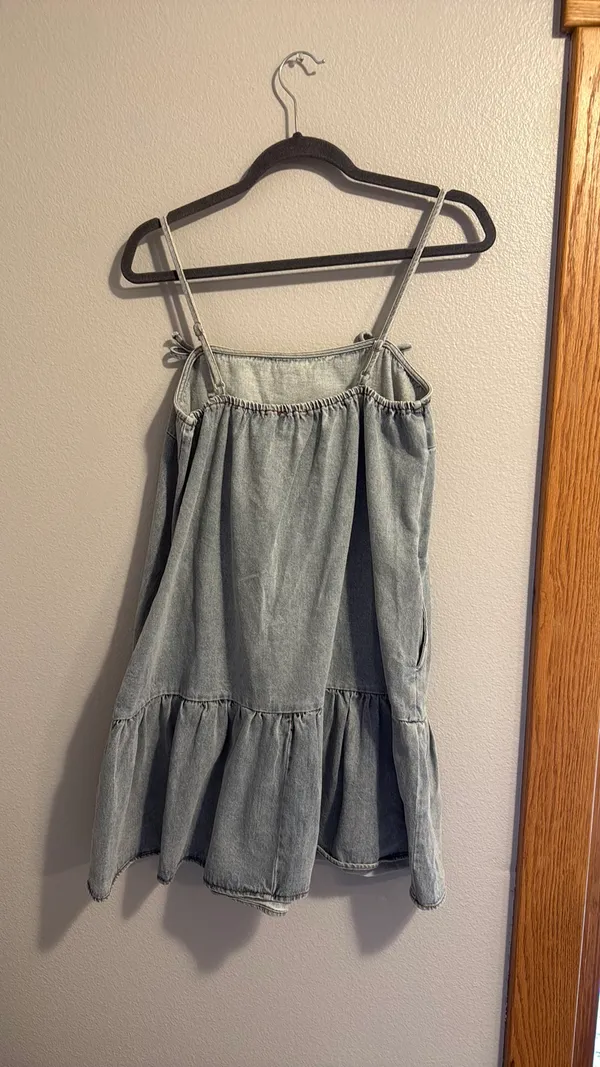 Le Lis Dress Jean Bows - Image 2