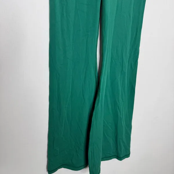 OFFLINE by Aerie Real Me Hi-Rise Flare Leggings Green NWT Size M - Image 2
