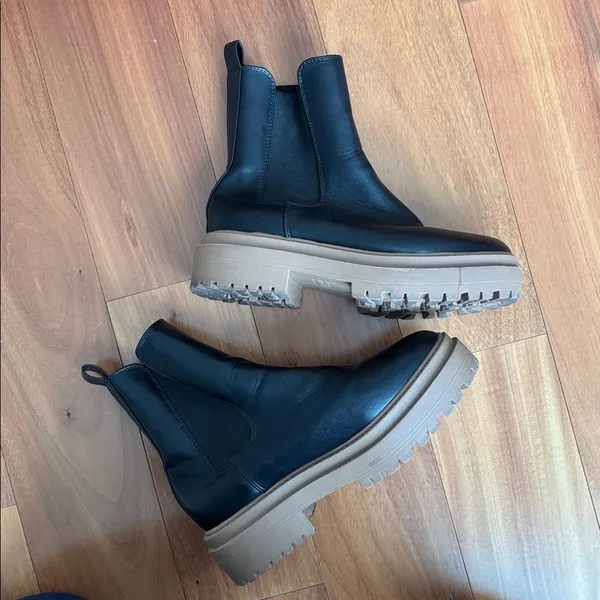 Primark lug soled boots - Image 5