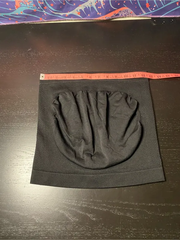 Secret Treasures Black Maternity Belly Tube Top - Image 3