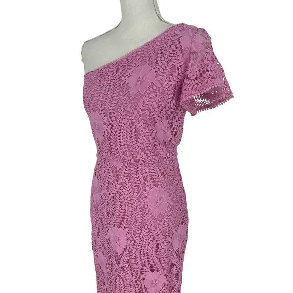 Shoshanna Antonella One-Shoulder Dress‎ - Image 5