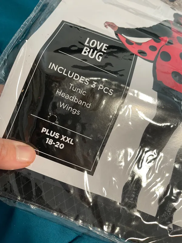 Women’s love bug ladybug costume XXL 18-20 - Image 5