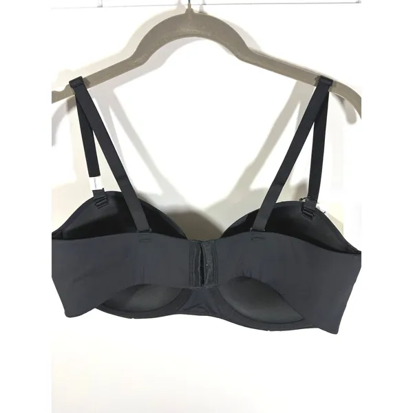 Calvin Klein Naked Glamour Strapless Push-Up Bra Black 38C QF5677-001 - Image 5