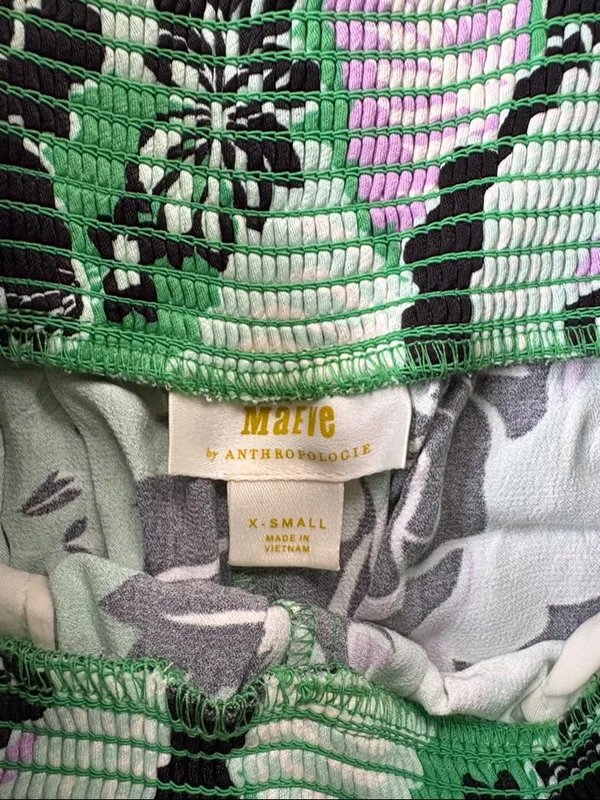 EUC Anthropologie Maeve Floral Wide Leg Pants Size - Image 6
