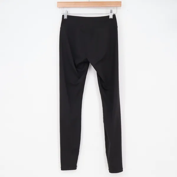 Champion Leggings Womens S Activewear Black Embroidered Logo Excellent - Image 3