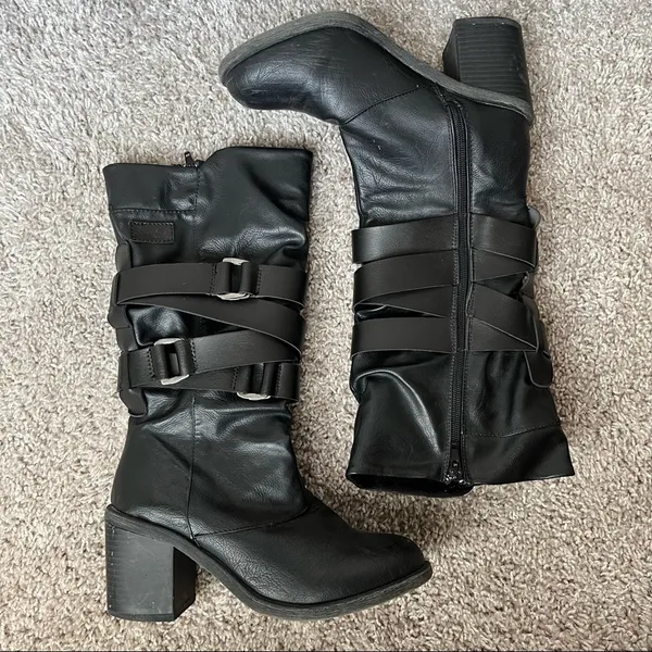 Blowfish Momento Faux Leather Boots - Image 2
