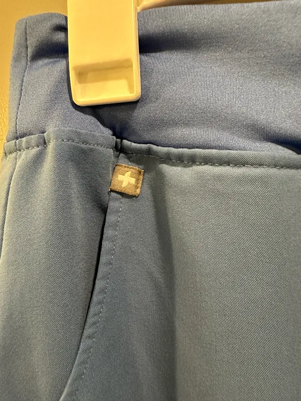 FIGS Zamora Jogger Scrub Pants Ceil Blue - Image 3