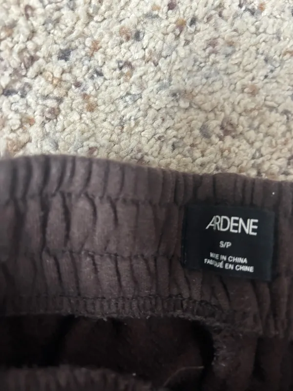 ardene jogger sweatpants Brown - Image 2