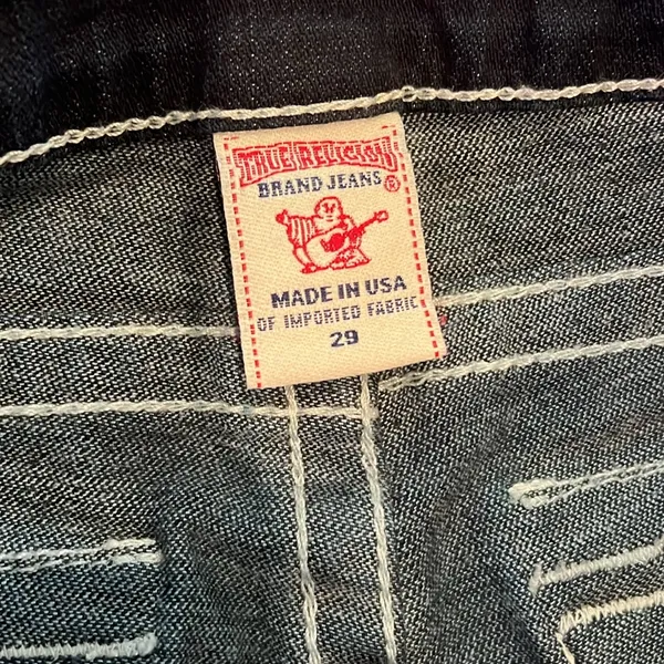 True, religion, skinny jeans size 29 - Image 8