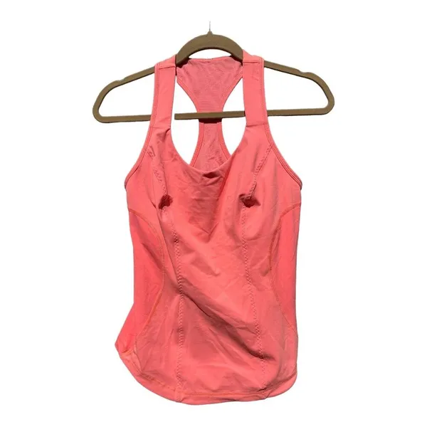 Lululemon AthleticaRun: Swiftly Tech Racerback Pop Orange GUC Size 10 - Image 2