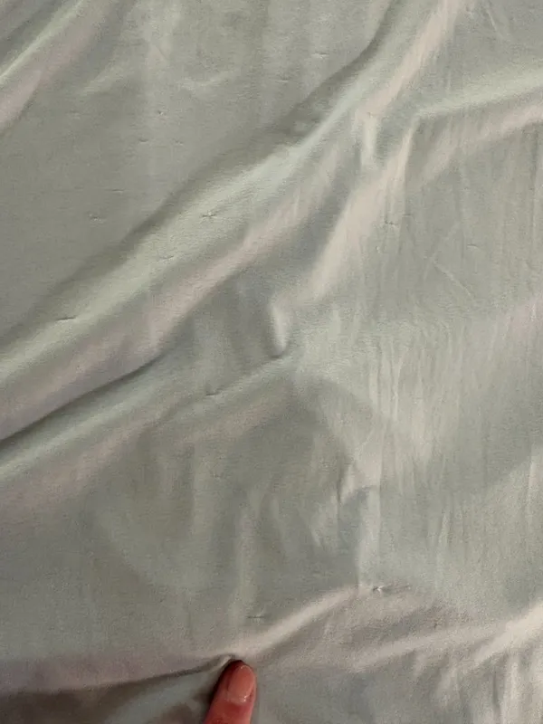 Lululemon Tank Top Estimate Size 6 Light Blue Lightweight Sheer Pastel Open Back - Image 3