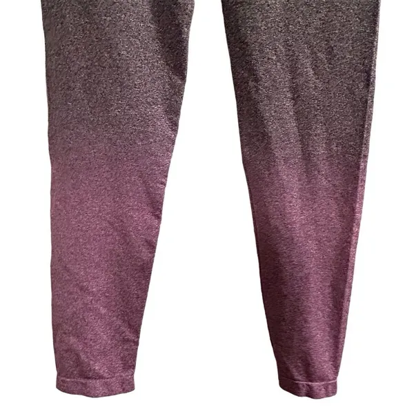 Aerie Women's Ombre Ankle Leggings Size‎ L Gray to Purple Gradient - Image 5