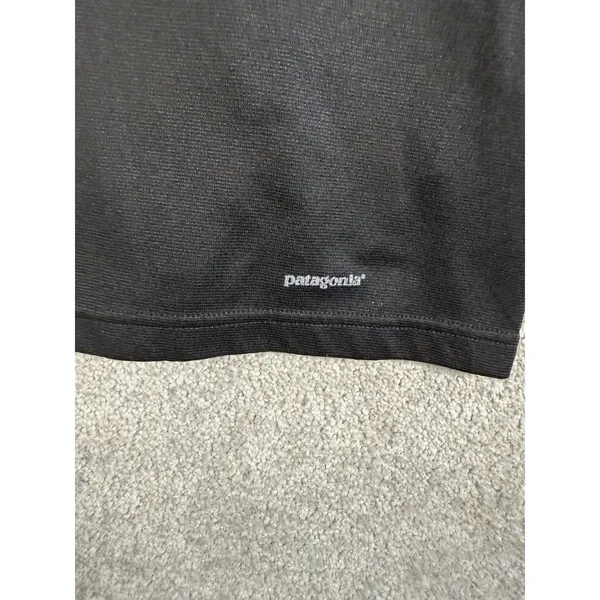 Patagonia Capilene 3 Midweight Long Sleeve Crew Neck Black Medium Base Layer - Image 3