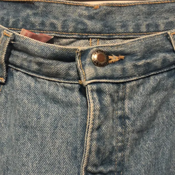 P.S. Gitano Vintage 80s Light Wash High Waisted Jeans - Image 5