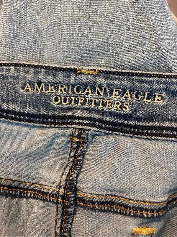 American Eagle Kick Boot Super Stretch Jeans Women's Size 12 - Image 6