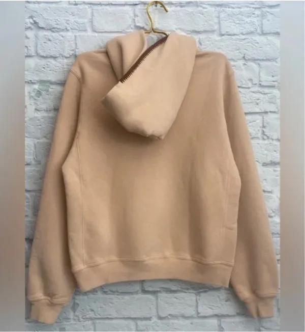 NWT Madhappy Classics Fleece Hoodie Rosewood XS Unisex Embroidered Hood - Image 5