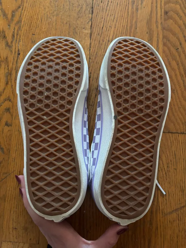 Vans Purple and White Checkered - Image 7