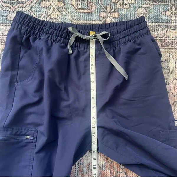 Figs Women's Navy Uman Relaxed Jogger Scrub Pants Size XL - Image 9