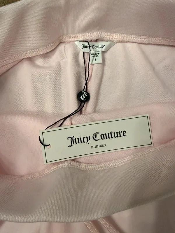 Juicy Couture OG Big Bling Velour Track Pants (Small) - Image 5