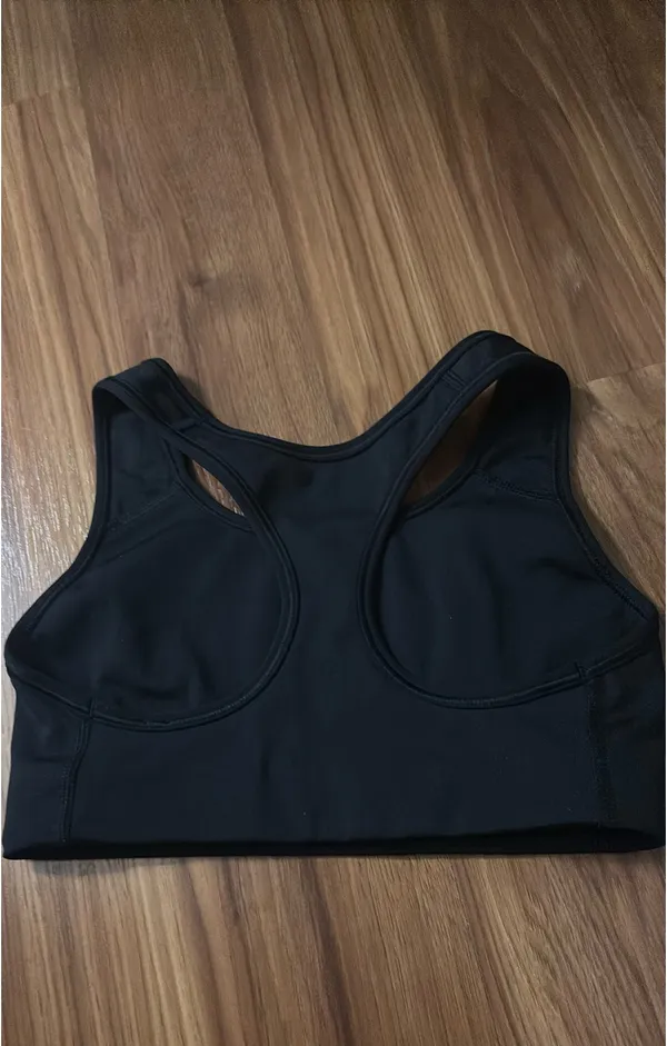 Black Nike Sports Bra Dri-Fit - Image 2