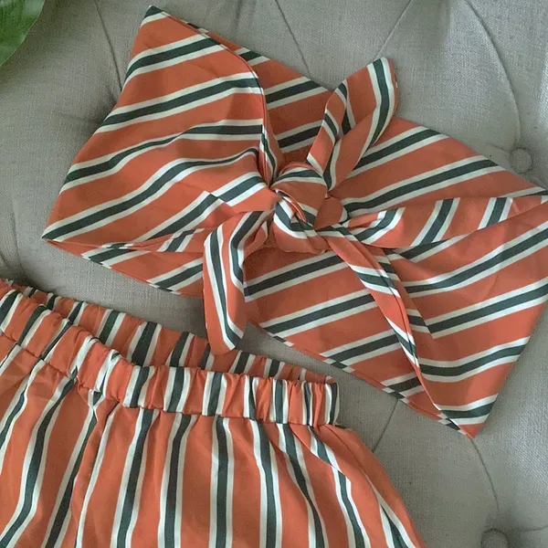 Zaful Two Piece Shorts and Top Set - Image 4