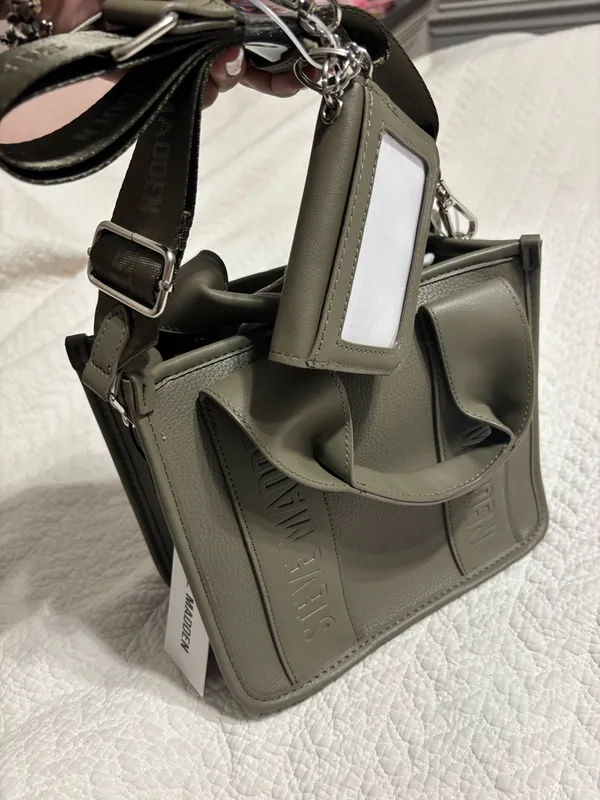 Steve Madden Purse Crossbody Olive - Image 3