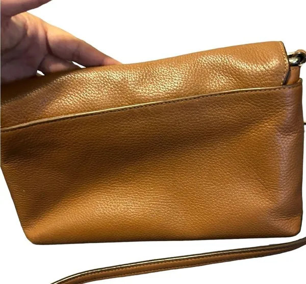 Coach light brown Crossbody Shoulder Bag Pebble Leather - Image 2