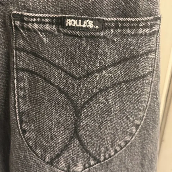 ✨Rollas Sailor Sz 26 Jean - Comfort 80s Black✨ - Image 9