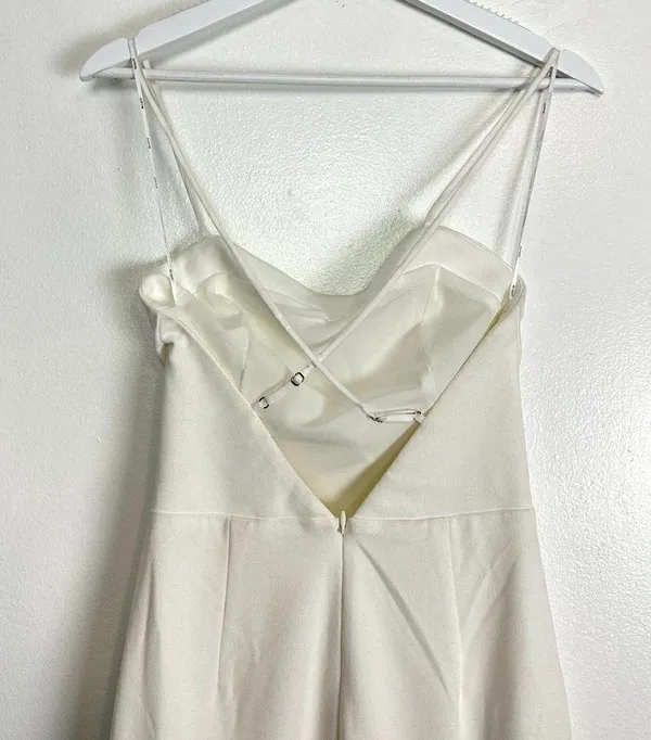 ELLIATT Collins Mermaid Gown in Ivory Size Small - Image 8