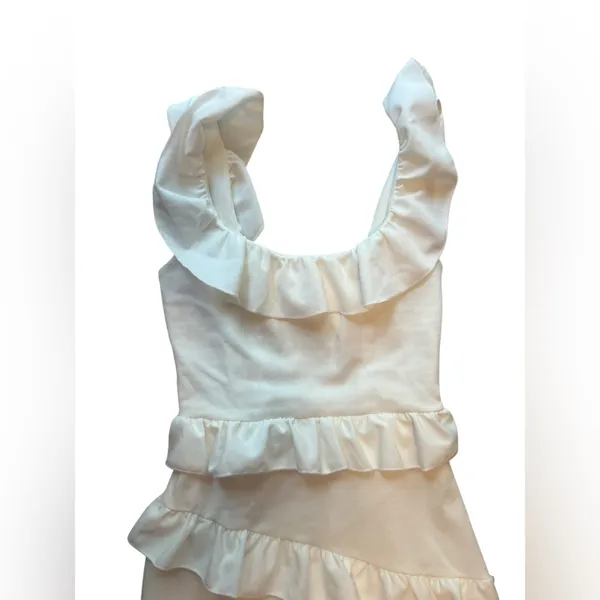 Show Me Your Mumu Greta Dress in White - Image 9