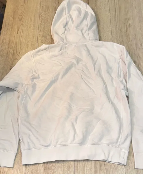 Nike White Pullover Hoodie hooded sweatshirt sweater - Image 2