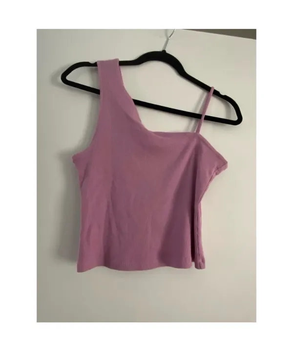 Free People Purple Tank Top Ribbed - Image 4