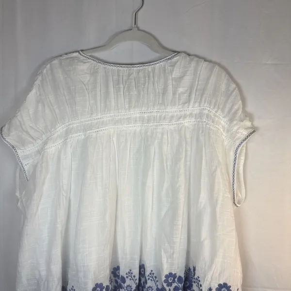 Max Studio London White Floral Sleeveless Top Size Medium NWT - Image 11