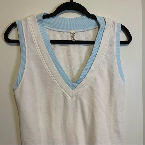 Free People Cozy Girl Cotton Tank Bodysuit in Ivory Size XS NEW WITHOUT TAGS - Image 4