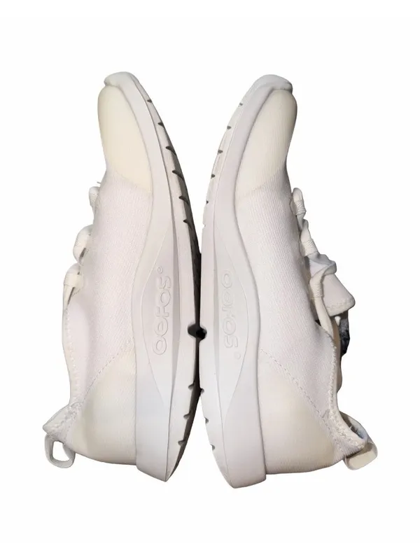 Oofos EU 39 fits 7.5 US OOmg Sport LS Low Womens Sneakers Shoes White Recovery - Image 6