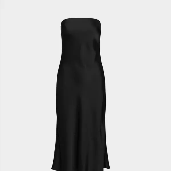 Aritzia TEN strapless satin midi dress NEW - Image 5